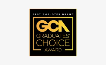 Graduates' Choice Award – Best Employer Brand gold badge