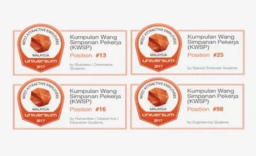 Universum 2017 Most Attractive Employers Malaysia – KWSP ranked in four student categories